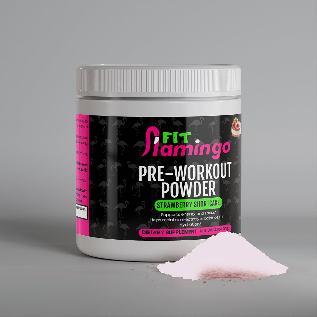 Pre-Workout Powder (Strawberry Shortcake)